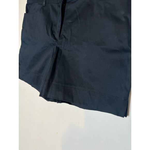 Ellen Tracy womens Size 8 Shorts Chino 5” Black Casual Beachy Preppy Academia - Picture 5 of 11